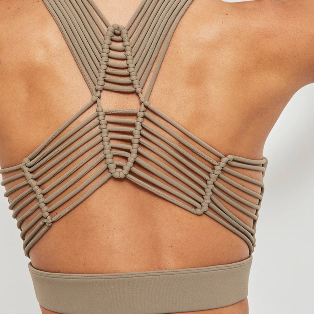 Carbon38 Sayang Macrame Bra in Melt